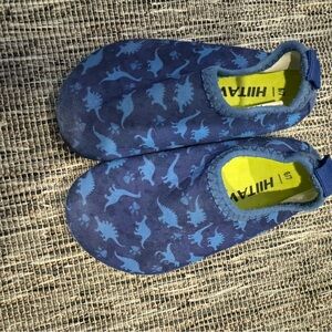 Blue Dinosaur Toddler Water Shoes